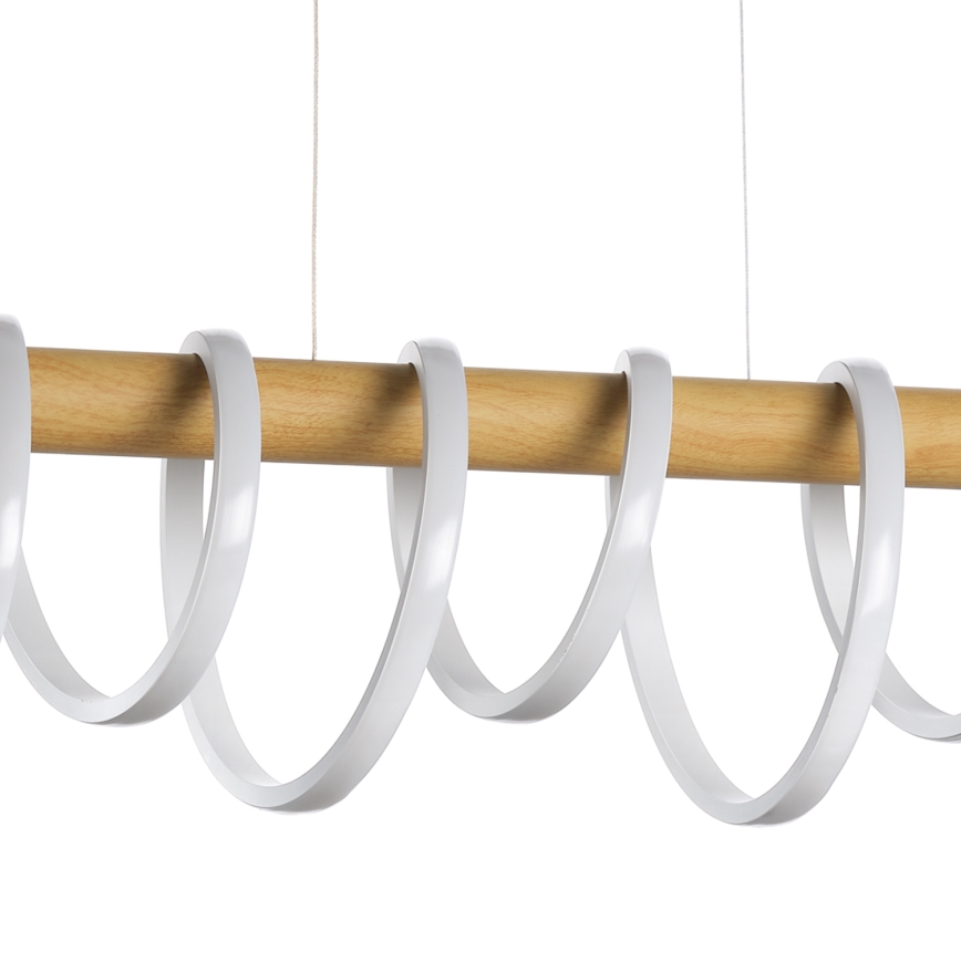 ONLI - Candeeiro suspenso LED NILO LED/70W/230V 4000K castanho/branco