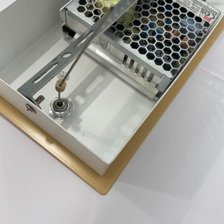 ONLI - Candeeiro suspenso LED NILO LED/70W/230V 4000K castanho/branco