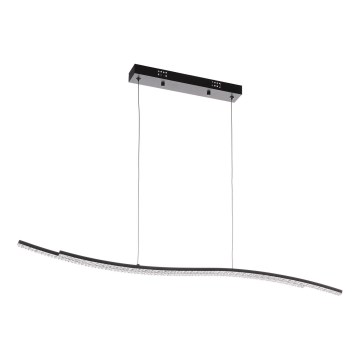 ONLI - Candeeiro suspenso LED ONDA LED/30W/230V 4000K preto