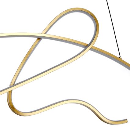 ONLI - Candeeiro suspenso LED SIGN LED/42W/230V 4000K dourado