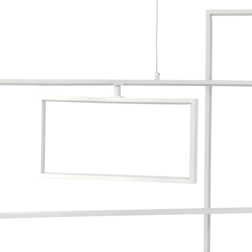 ONLI - Candeeiro suspenso LED SQUID LED/60W/230V 4000K branco