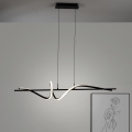ONLI - Candeeiro suspenso LED TWIST LED/30W/230V 4000K preto