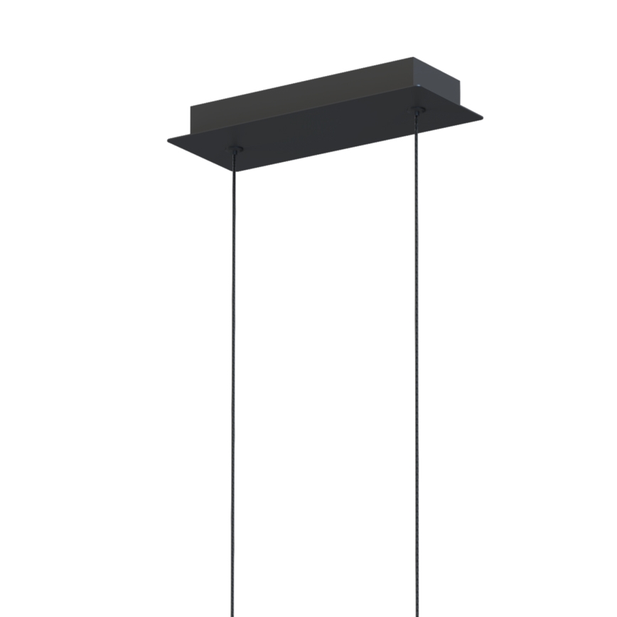 ONLI - Candeeiro suspenso LED TWIST LED/30W/230V 4000K preto