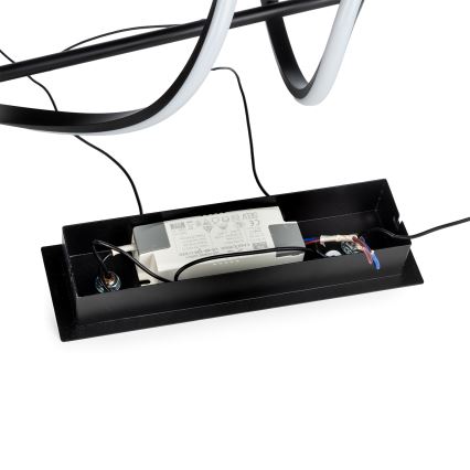 ONLI - Candeeiro suspenso LED TWIST LED/30W/230V 4000K preto