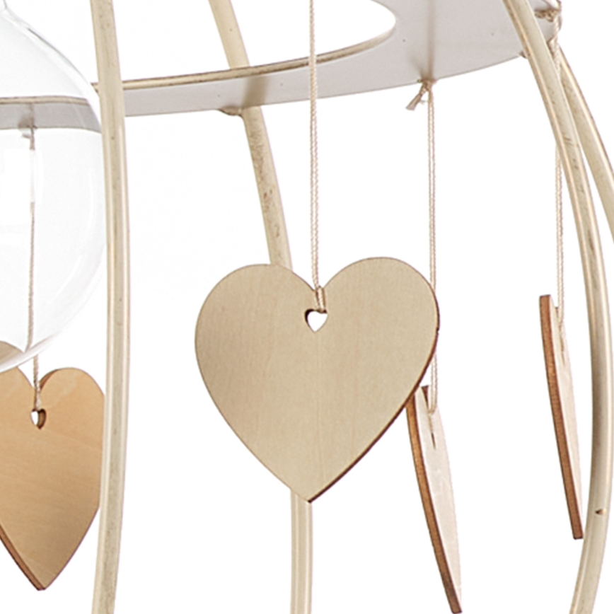 ONLI - Candeeiro suspenso LEONILDE 1xE27/15W/230V bege