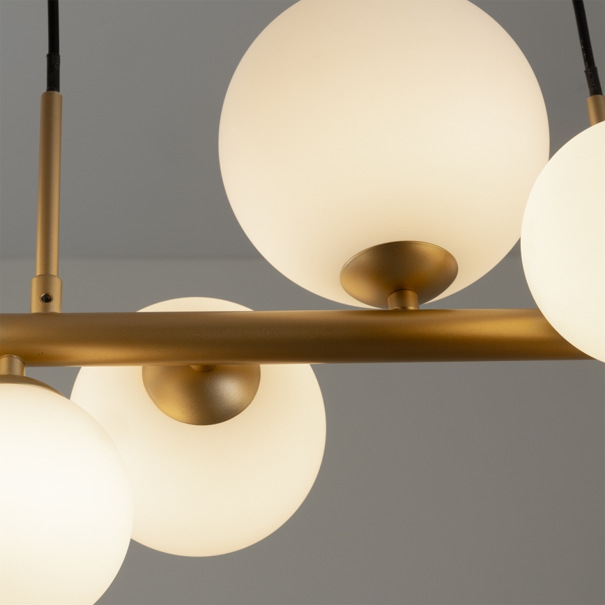 ONLI - Candeeiro suspenso PALOMA 10xG9/10W/230V dourado