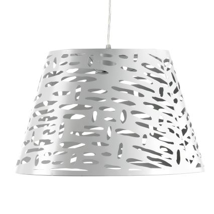 ONLI - Candeeiro suspenso RICKY 1xE27/15W/230V diâmetro 40 cm branco