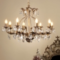 ONLI - Candeeiro suspenso TERESA 8xE14/6W/230V bronze