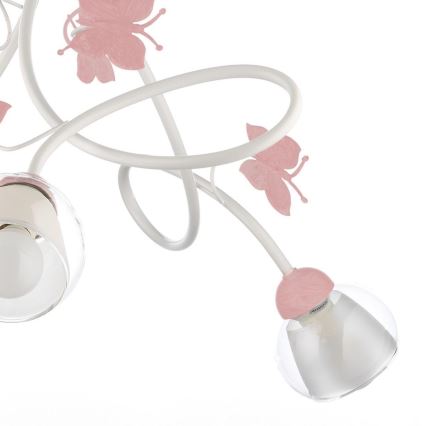 ONLI - Candelabro de criança BUTTERFLY 3xE14/6W/230V