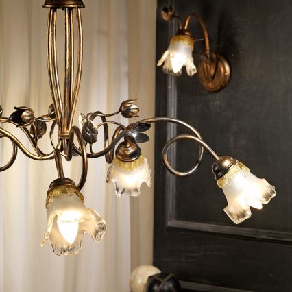 ONLI - Candelabro suspenso ARIANNA 5xE14/6W/230V