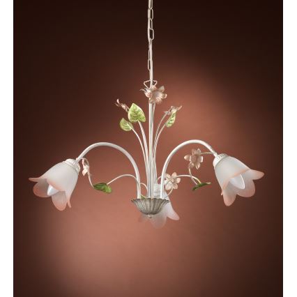 ONLI - Candelabro suspenso BOTTON DORO 3xE14/6W/230V