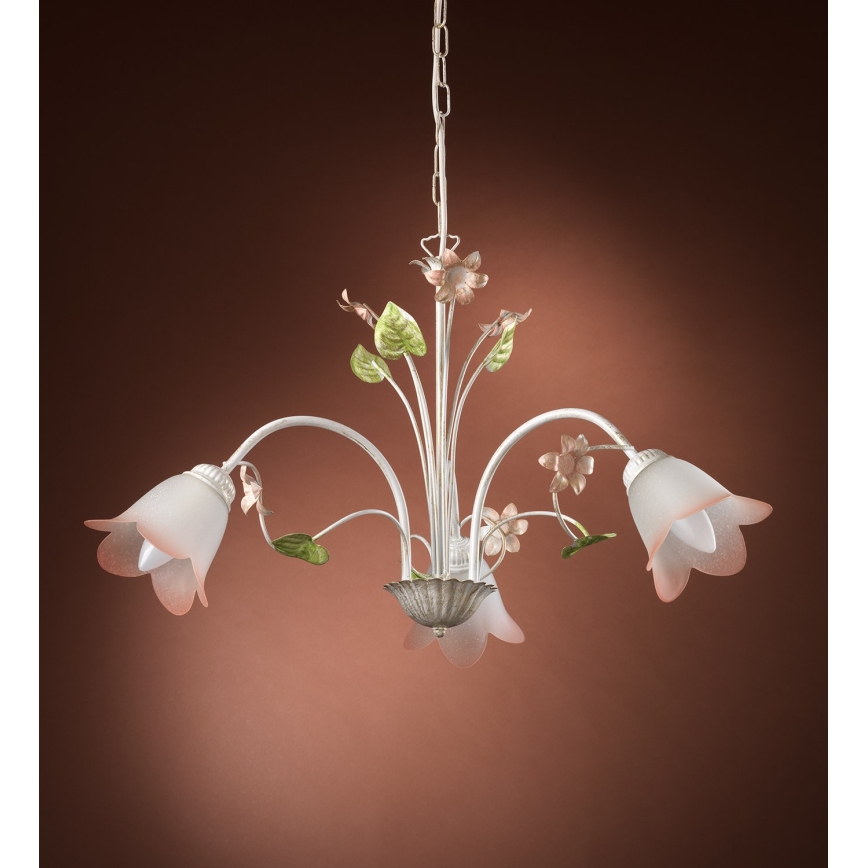 ONLI - Candelabro suspenso BOTTON DORO 3xE14/6W/230V