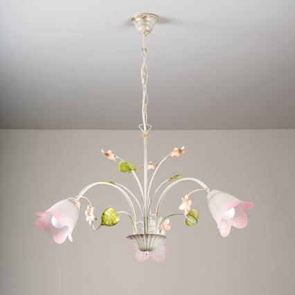 ONLI - Candelabro suspenso BOTTON DORO 3xE14/6W/230V