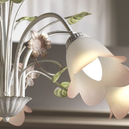 ONLI - Candelabro suspenso BOTTON DORO 5xE14/6W/230V