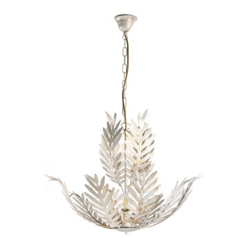 ONLI - Candelabro suspenso FELCE 5xE14/6W/230V creme