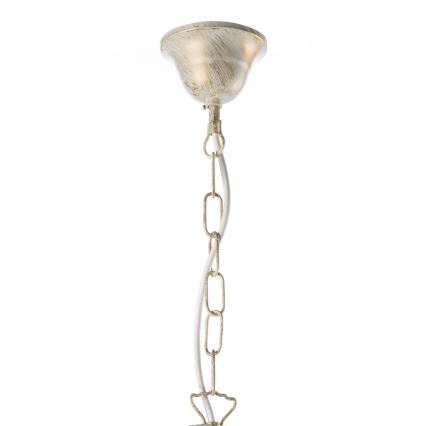 ONLI - Candelabro suspenso LUCREZIA 1xE14/6W/230V bronze