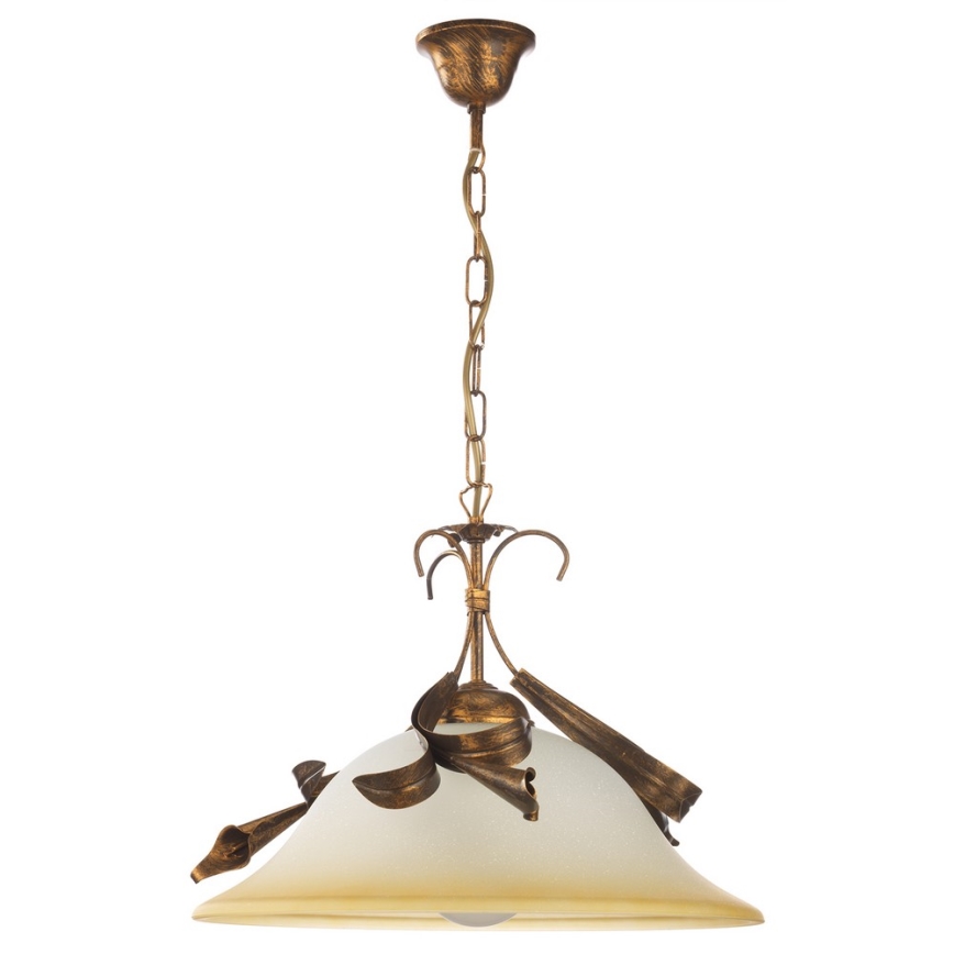 ONLI - Candelabro suspenso LUCREZIA 1xE27/22W/230V bronze