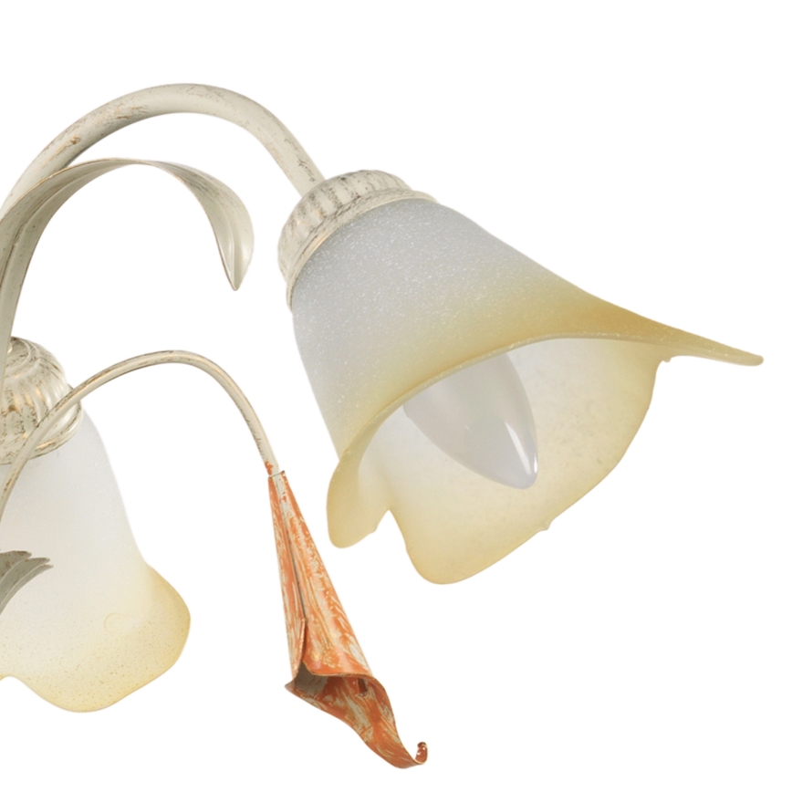 ONLI - Candelabro suspenso LUCREZIA 3xE14/6W/230V creme