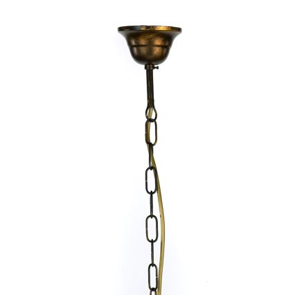 ONLI - Candelabro suspenso TERESA 5xE14/6W/230V bronze