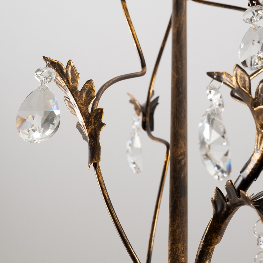 ONLI - Candelabro suspenso TERESA 5xE14/6W/230V bronze