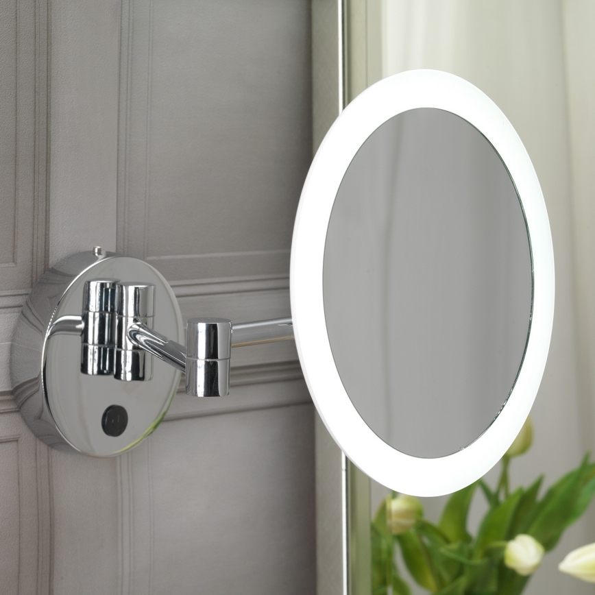 ONLI - Espelho de cosmética para parede LED RIM LED/4,2W/230V 4000K IP44