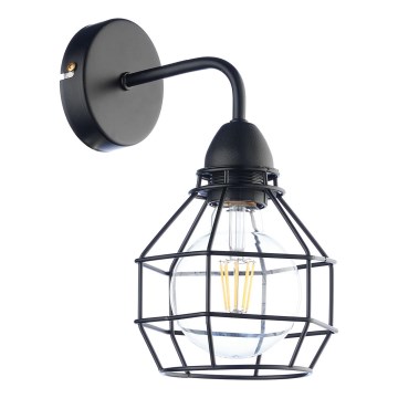 ONLI - Iluminação de parede ARANHA 1xE27/15W/230V preto