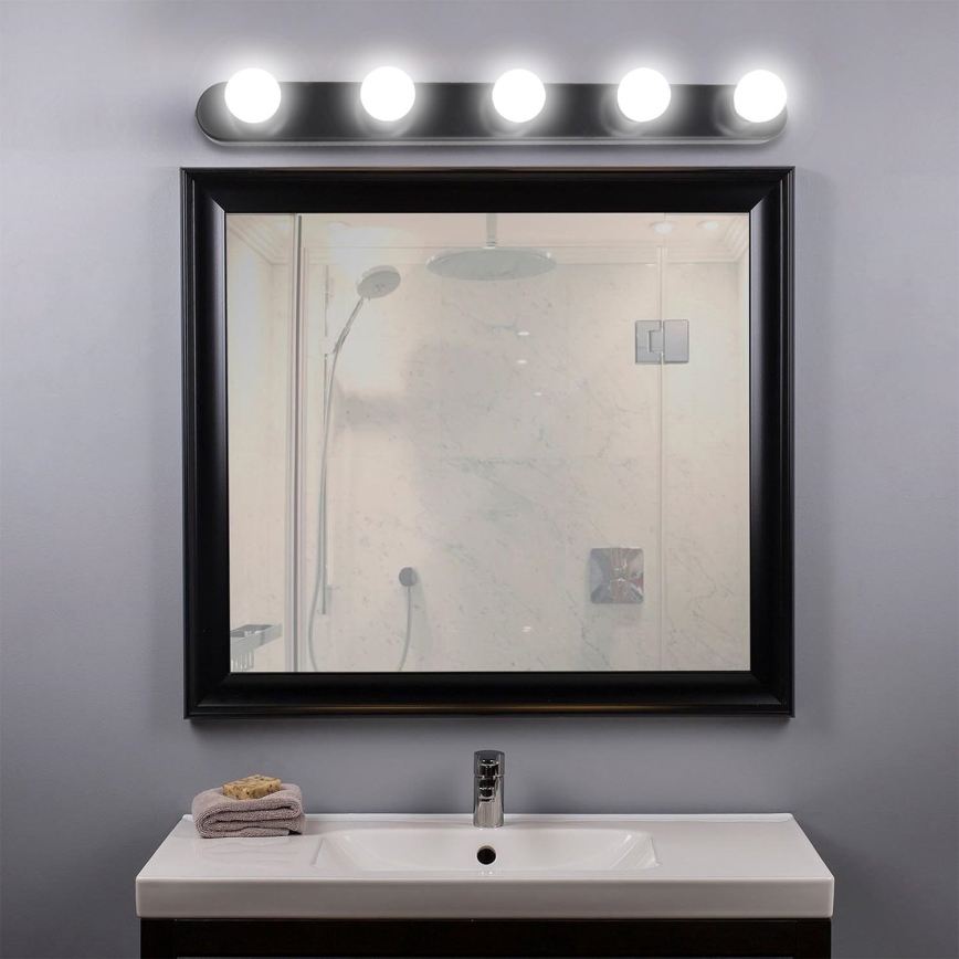 ONLI - Iluminação de parede HOLLYWOOD 5xE14/6W/230V preto