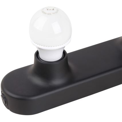 ONLI - Iluminação de parede HOLLYWOOD 5xE14/6W/230V preto