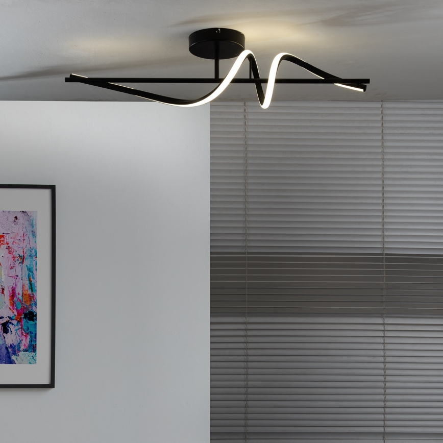 ONLI - Iluminação de parede LED TWIST LED/25W/230V 4000K preto