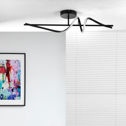 ONLI - Iluminação de parede LED TWIST LED/25W/230V 4000K preto