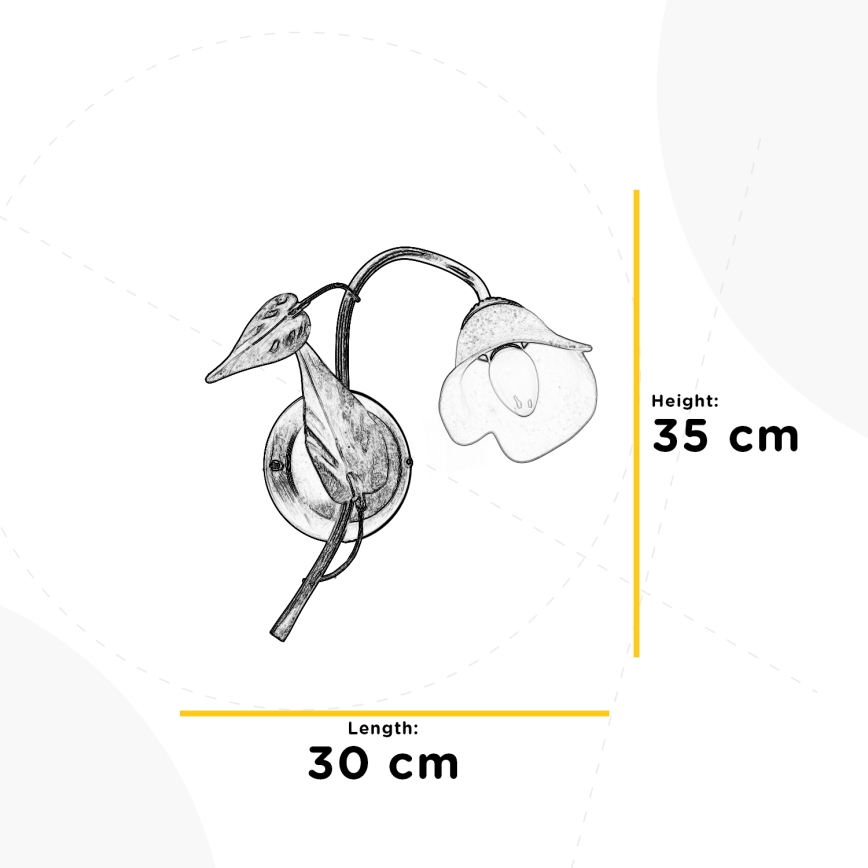 ONLI - Iluminação de parede MIRANDA 1xE14/6W/230V
