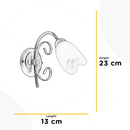 ONLI - Iluminação de parede ODINO 1xE14/6W/230V