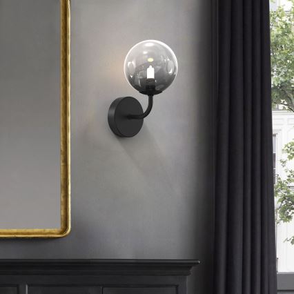 ONLI - Iluminação de parede PALOMA 1xG9/10W/230V preto/fumado