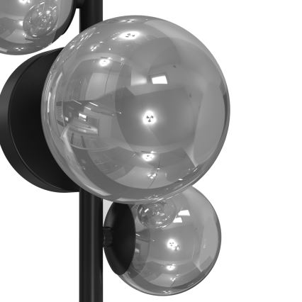 ONLI - Iluminação de parede PALOMA 3xG9/10W/230V preto/fumado