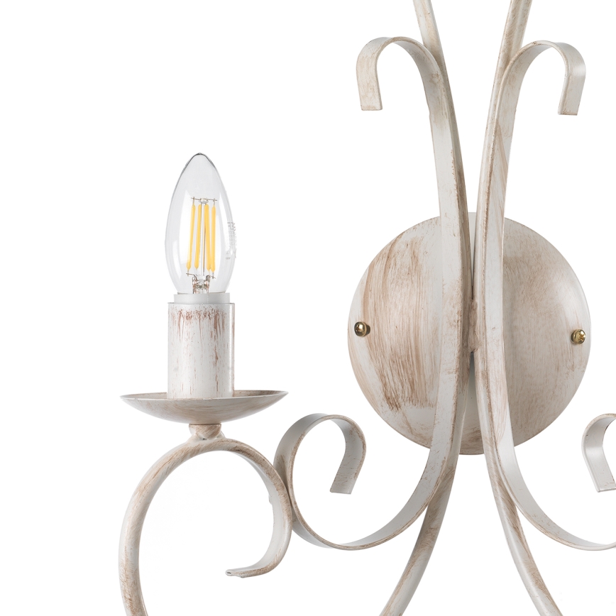 ONLI - Iluminação de parede POMPEI 2xE14/6W/230V creme