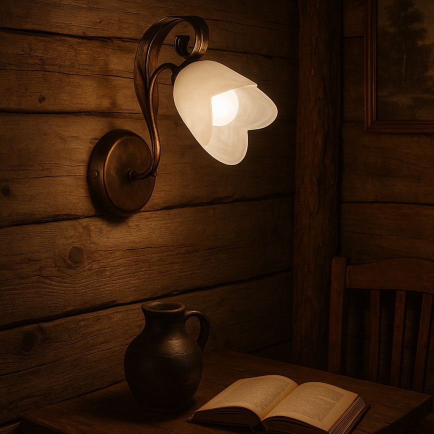 ONLI - Iluminação de parede SONIA 1xE14/6W/230V bronze