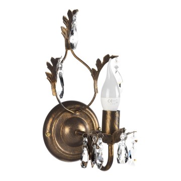 ONLI - Iluminação de parede TERESA 1xE14/6W/230V bronze