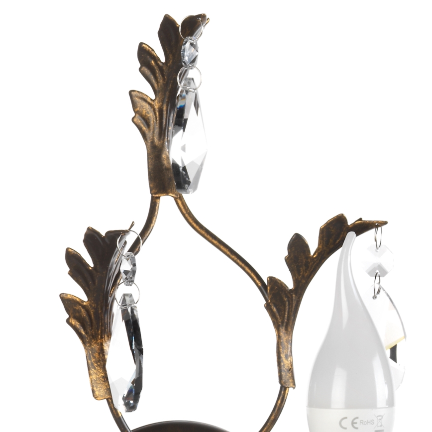 ONLI - Iluminação de parede TERESA 1xE14/6W/230V bronze