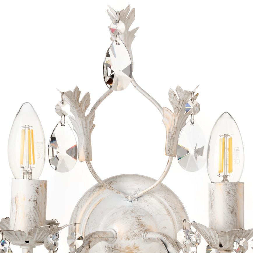 ONLI - Iluminação de parede TERESA 2xE14/6W/230V branco