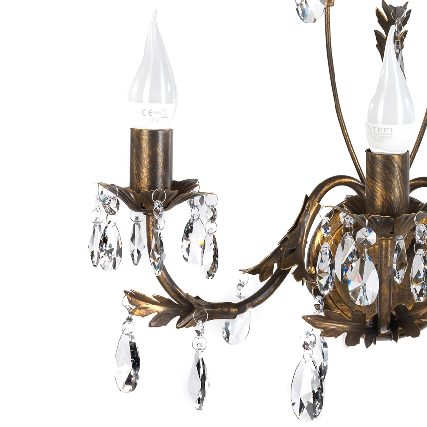 ONLI - Iluminação de parede TERESA 3xE14/6W/230V bronze