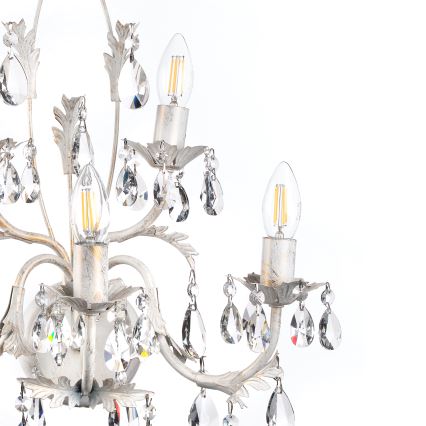 ONLI - Iluminação de parede TERESA 5xE14/6W/230V branco