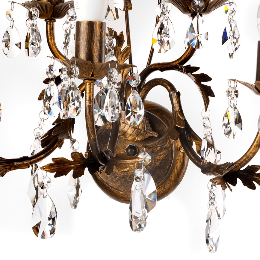 ONLI - Iluminação de parede TERESA 5xE14/6W/230V bronze