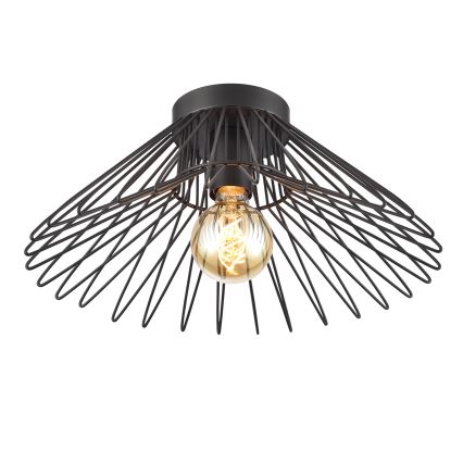 ONLI - Iluminação de teto DUCCIO 1xE27/22W/230V diâmetro 60 cm preto
