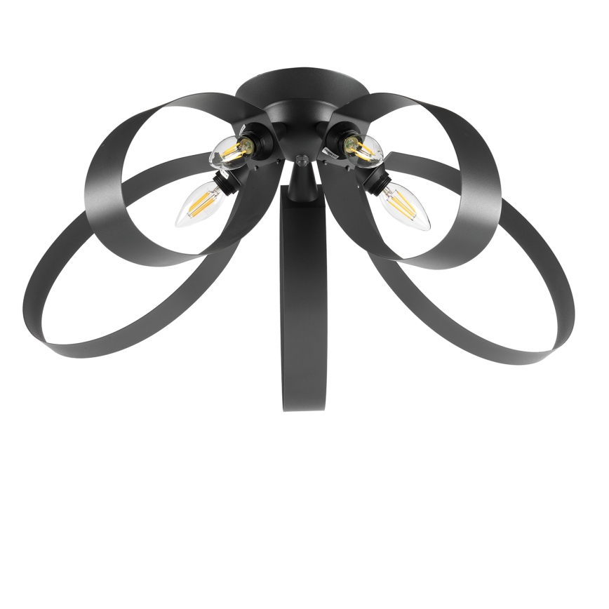 ONLI - Iluminação de teto SERENA 5xE14/6W/230V preto