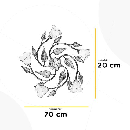 ONLI - Iluminação de teto VANDA 5xE14/6W/230V