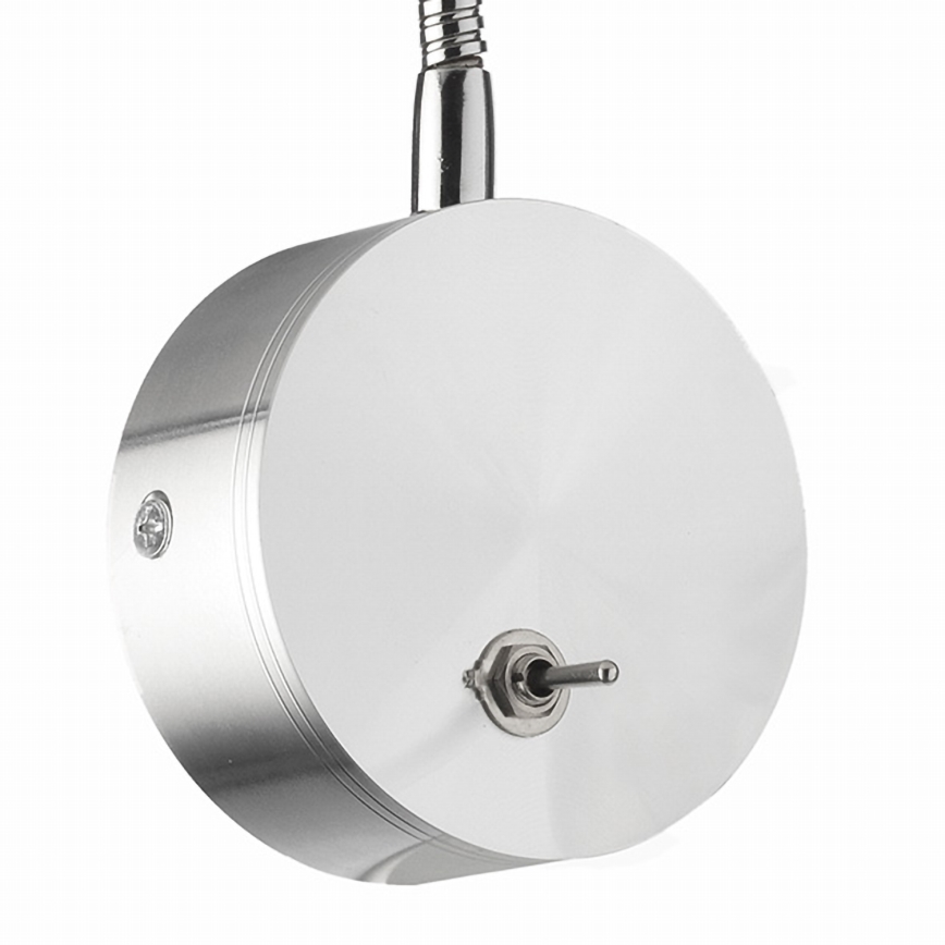 ONLI - LED Flexível candeeiro pequeno LEXI LED/1W/230V 4000K cromado mate