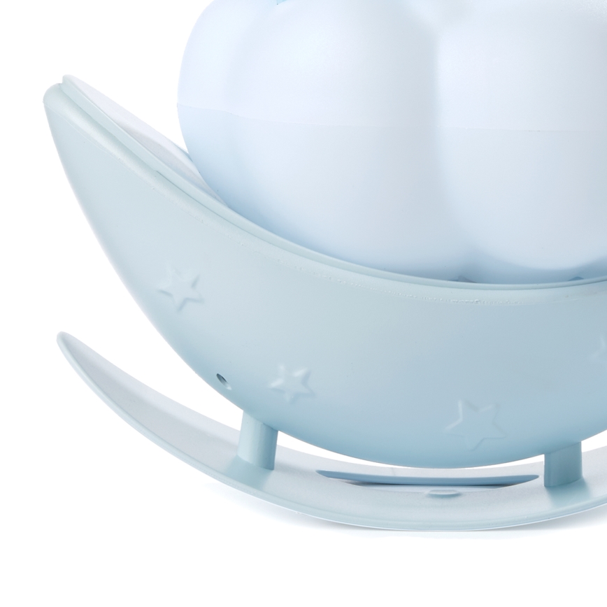 ONLI - Luz noturna infantil LED recarregável NUVOLINA LED/2,5W/5V 300 mAh urso/azul