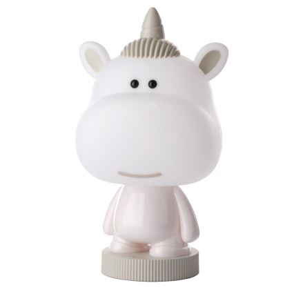 ONLI - LED RGB Candeeiro noturno de criança PUPPIES LED/3W/USB unicórnio 35 cm