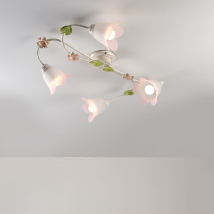 ONLI - Luminária de teto BOTTON DORO 4xE14/6W/230V