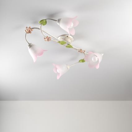 ONLI - Luminária de teto BOTTON DORO 4xE14/6W/230V